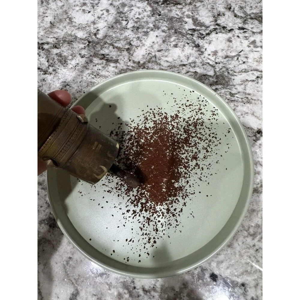 Nuri Sengul coffee grinder vintage brass
